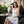 Dipaliz Skater Dress White Scattered Botanical Recycled Polyester - Dresses - s