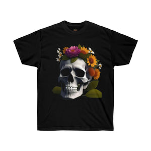 Edgy Skull Unisex Ultra Cotton Tee Street Style - Dipaliz - T-shirts