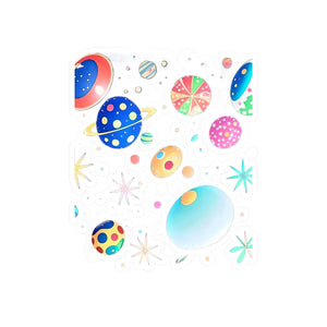 Cosmic Kiss Cut Vinyl Decals - Interstellar Design - Dipaliz - Electronics Stickers &