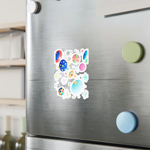 Cosmic Kiss Cut Vinyl Decals - Interstellar Design - Dipaliz - Electronics Stickers &