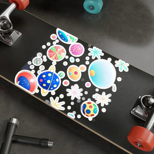 Cosmic Kiss Cut Vinyl Decals - Interstellar Design - Dipaliz - Electronics Stickers &