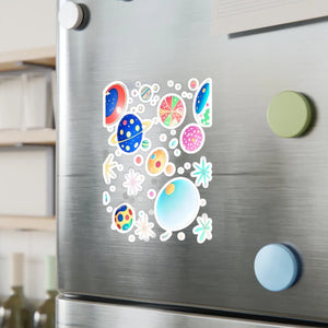 Cosmic Kiss Cut Vinyl Decals - Interstellar Design - Dipaliz - Electronics Stickers &