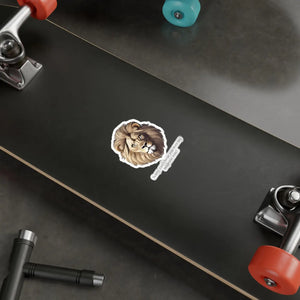 Majestic Lion Roar Kiss Cut Vinyl Decal - Wild Style - Dipaliz - Electronics Stickers & Decals