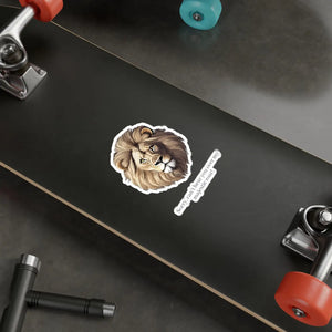 Majestic Lion Roar Kiss Cut Vinyl Decal - Wild Style - Dipaliz - Electronics Stickers & Decals