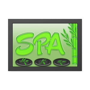 Serene Framed Paper Posters - Nature Pinewood Decor - Dipaliz - Prints & Visual Artwork