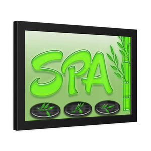 Serene Framed Paper Posters - Nature Pinewood Decor - Dipaliz - Prints & Visual Artwork