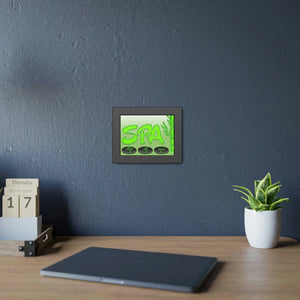 Serene Framed Paper Posters - Nature Pinewood Decor - Dipaliz - Prints & Visual Artwork