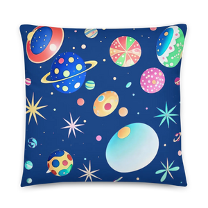 Cosmic Space Lover’s Basic Pillow - 100% Polyester - Dipaliz - Throw Pillows