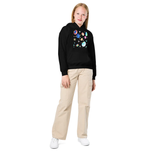 Cosmos Heavy Blend Hoodie - Youth Blast off Style - Dipaliz - Hoodies - Xs