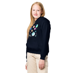 Cosmos Heavy Blend Hoodie - Youth Blast off Style - Dipaliz - Hoodies - Xs