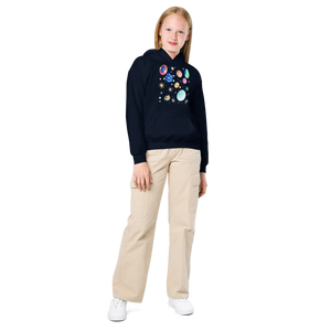 Cosmos Heavy Blend Hoodie - Youth Blast off Style - Dipaliz - Hoodies - Xs