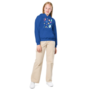 Cosmos Heavy Blend Hoodie - Youth Blast off Style - Dipaliz - Hoodies - Xs