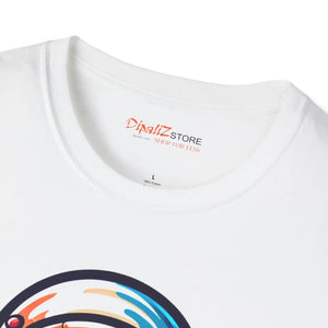 Soft Astronaut T-shirt - Heart Softstyle Cotton - Dipaliz - T-shirts