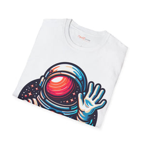 Soft Astronaut T-shirt - Heart Softstyle Cotton - Dipaliz - T-shirts