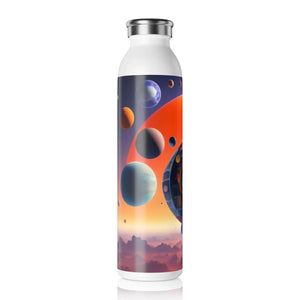 Cosmic Slim Water Bottle Spacecraft Steel 20oz - Dipaliz - Bottles