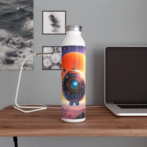 Cosmic Slim Water Bottle Spacecraft Steel 20oz - Dipaliz - Bottles