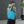 Spiral Blue Print Tote Bag Polyester Daily use Dipaliz - Handbags