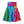 Vibrant Women’s Skater Skirt - Splashed Paint - Dipaliz - Skirts - l