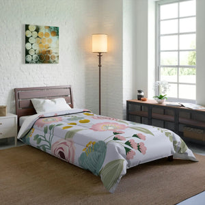 Spring Floral Quilt – Eco-friendly Cotton - Dipaliz - Quilts & Comforters