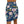 Navy Blue Floral Mini Skirt - Spring Stretch - Dipaliz - Skirts - l