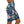 Navy Blue Floral Mini Skirt - Spring Stretch - Dipaliz - Skirts - l