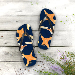 Vibrant Unisex Flip Flops - Star Fishes Beach Eva - Dipaliz - Slippers