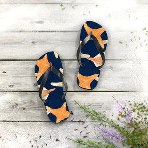 Vibrant Unisex Flip Flops - Star Fishes Beach Eva - Dipaliz - Slippers