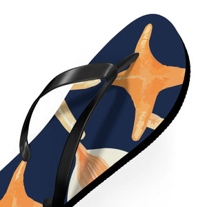 Vibrant Unisex Flip Flops - Star Fishes Beach Eva - Dipaliz - Slippers