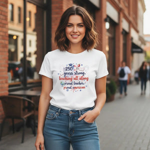 Dipaliz Strong Teacher Appreciation Tee - Garment Dyeing - T-shirts - m