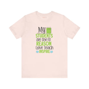 Soft Unisex Jersey Short Sleeve - my Students Teacher - Dipaliz - T-shirts