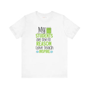 Soft Unisex Jersey Short Sleeve - my Students Teacher - Dipaliz - T-shirts