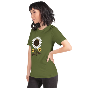 Soft Eco-friendly Unisex t Shirt - Sunflower - Dipaliz - T-shirts