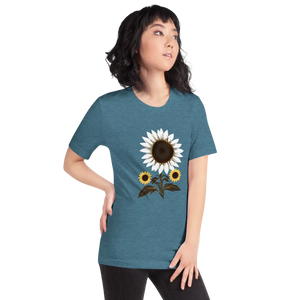 Soft Eco-friendly Unisex t Shirt - Sunflower - Dipaliz - T-shirts