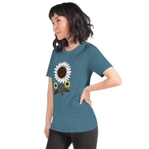 Soft Eco-friendly Unisex t Shirt - Sunflower - Dipaliz - T-shirts