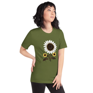 Soft Eco-friendly Unisex t Shirt - Sunflower - Dipaliz - T-shirts