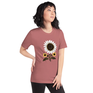 Soft Eco-friendly Unisex t Shirt - Sunflower - Dipaliz - T-shirts