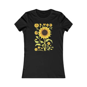Soft Women’s Favorite Tee - Sunflower Cotton Blend - Dipaliz - T-shirts