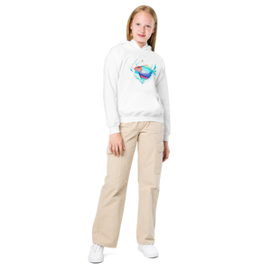 Comfortable Youth Hoodie - Swim Team Fish Heavy Blend - Dipaliz - Hoodies