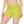 Lemon Yellow Womens Shorts - Swirl Pattern Summer - Dipaliz