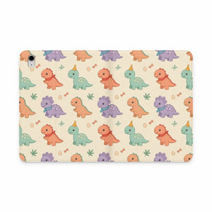 Dipaliz Tablet Folio Case Kawaii Dino Vegan Leather - Mobile Phone Cases