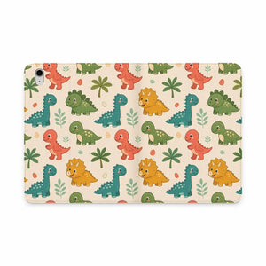 Dipaliz Tablet Folio Cute Cartoon Dinosaur Pu Leather - Mobile Phone Cases
