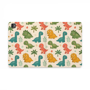Dipaliz Tablet Folio Cute Cartoon Dinosaur Pu Leather - Mobile Phone Cases