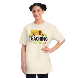 Organic Unisex Classic t Shirt for Passionate Teachers - Dipaliz - Natural / s - T-shirts