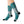 Teal Abstract Pattern Socks - Bold Women Fashion - Dipaliz