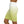 Textured Green and White Color Women’s Mini Skirt - Skirts - Xs
