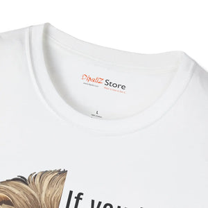 Bold Unisex Softstyle t Shirt - Fierce Print Cotton - Dipaliz - T-shirts