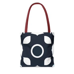 Abstract Black and White Tote Bag - Polyester - Dipaliz - Bags