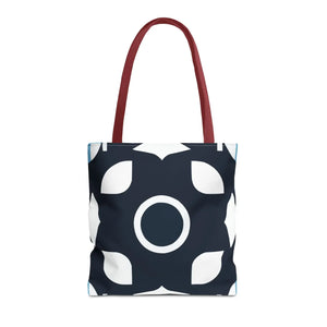 Abstract Black and White Tote Bag - Polyester - Dipaliz - Bags