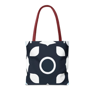 Abstract Black and White Tote Bag - Polyester - Dipaliz - Bags