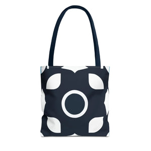 Abstract Black and White Tote Bag - Polyester - Dipaliz - Bags